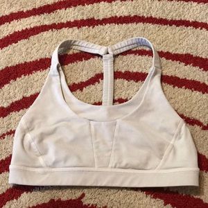 Lululemon bra white size 8